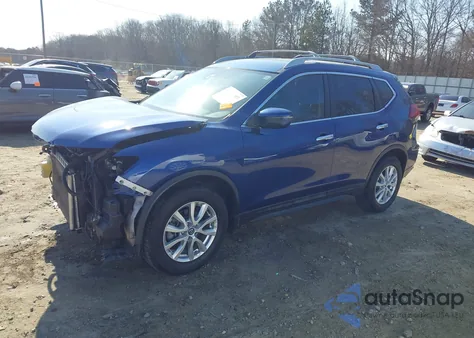 2019 Nissan Rogue S z USA, uszkodzony, nr VIN 5N1AT2MT0KC800869